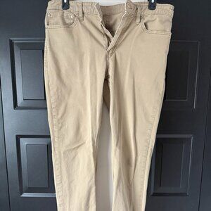 Levis 511 tan pants 36x32